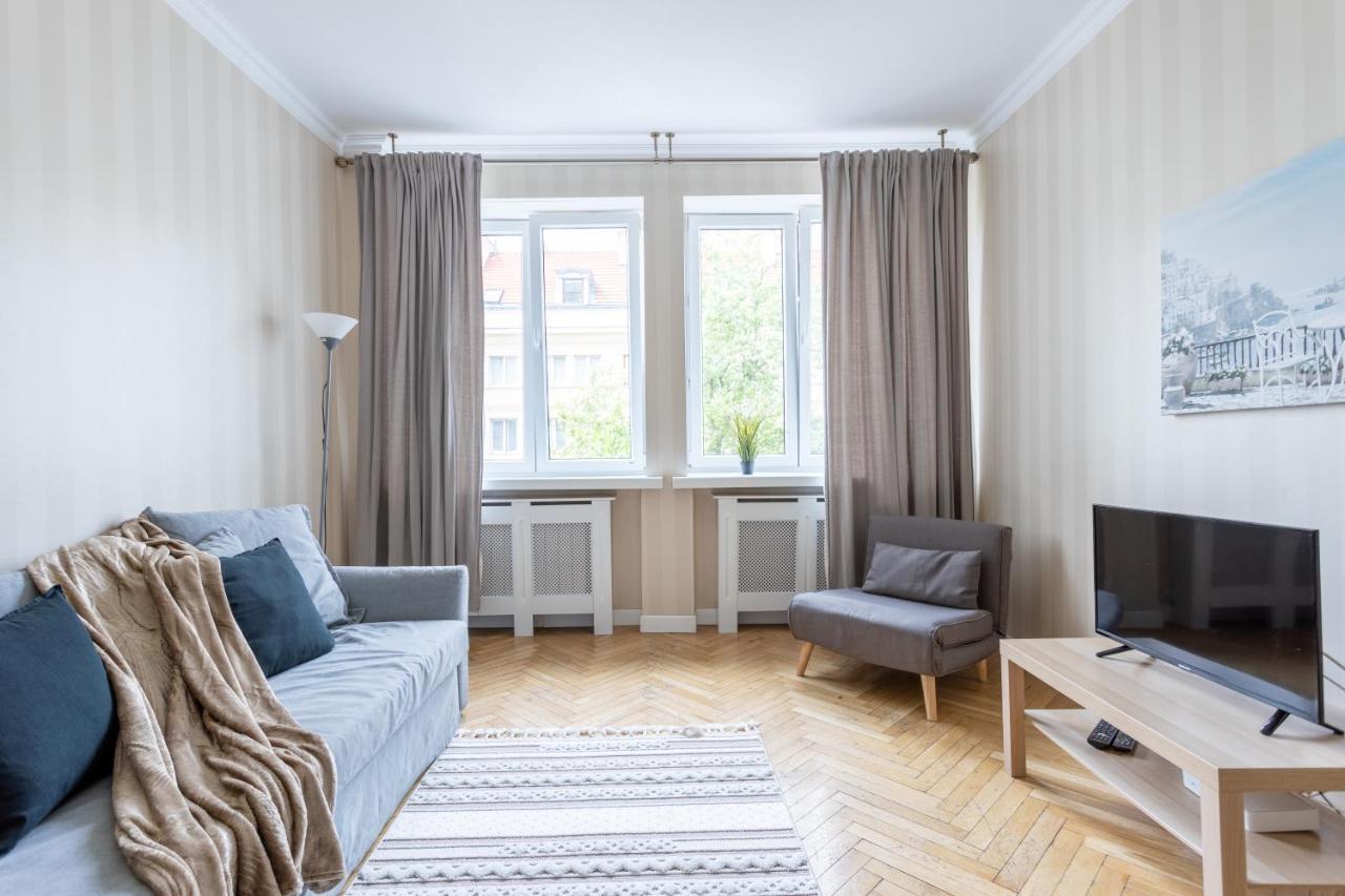 Golden Apartments Warsaw- 3 Separate Rooms - Best Location&Nowy Swiat Varsóvia Exterior foto
